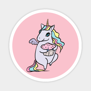 Like a Unicorn Loves Cake Magnet